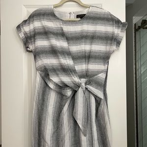 Vintage Striped Top Dress